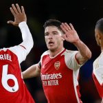 Declan Rice eyes Premier League title as Arsenal chase Liverpool