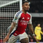Carabao Cup: Gabriel Jesus hat-trick inspires Arsenal comeback against Palace