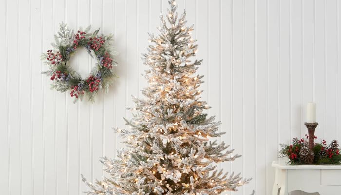 Go for an artificial Christmas tree