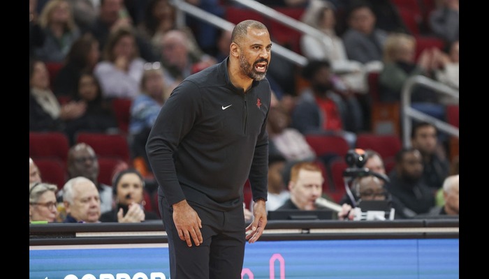 NBA fines Houston Rockets coach Ime Udoka $50,000 for on-court incident
