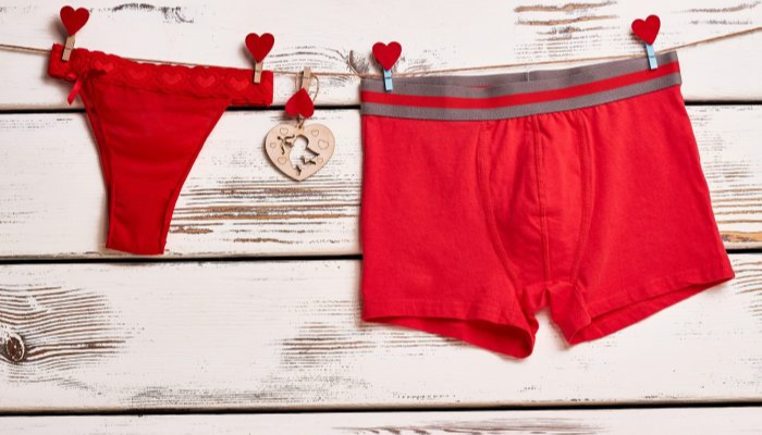 _Italy and Spain Wearing red underwear