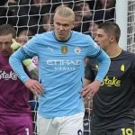 Man City stumble again, held by Everton at Etihad