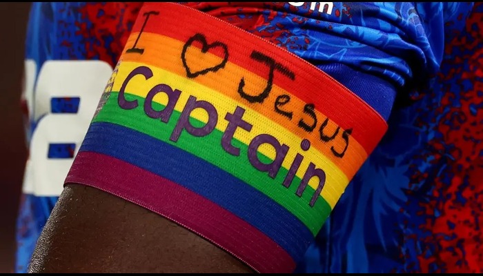 LGBTQ: Marc Guehi faces FA charge over "I Love Jesus" armband