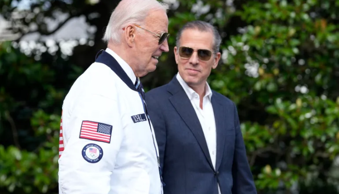 Joe Biden and Hunter Biden
