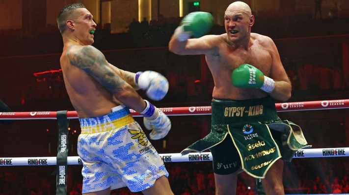 Usyk vows knockout defeat for Fury in heavyweight rematch