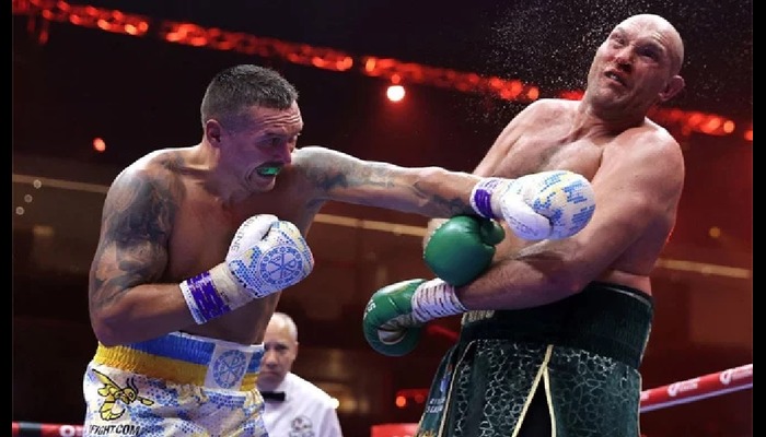 Anthony Joshua tips Usyk to defeat Fury in rematch