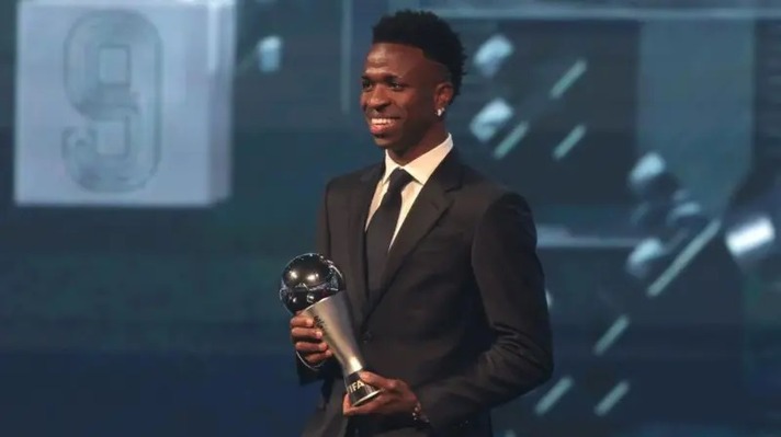 Vinicius Jr crowned 2024 Best FIFA Men’s Player