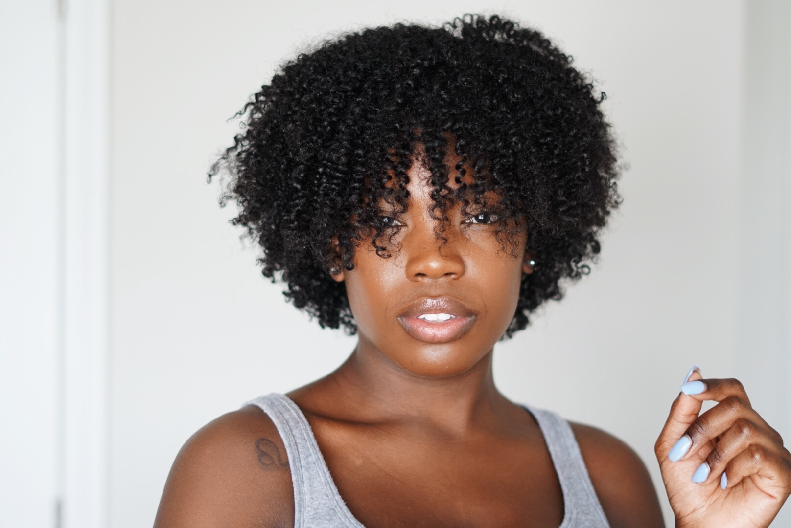 Natural hair twist-outs
