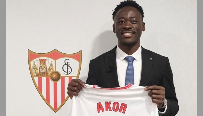 Sevilla signs Nigerian striker Akor Adams in N8billion deal