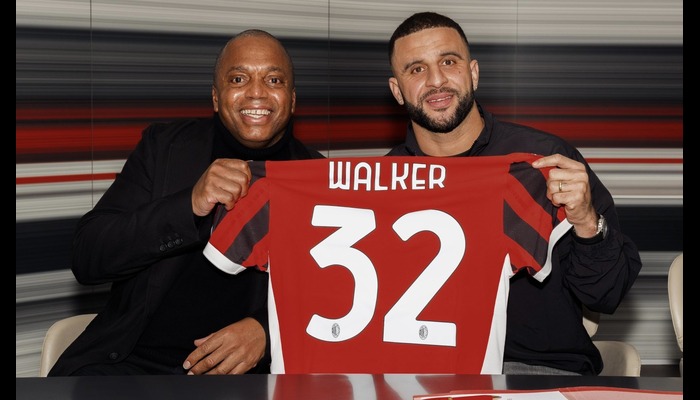 Kyle Walker delighted to join "Dream Club" AC Milan