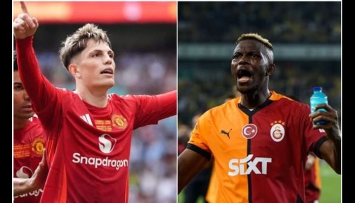 Man United offered Osimhen discount in swap deal for Garnacho