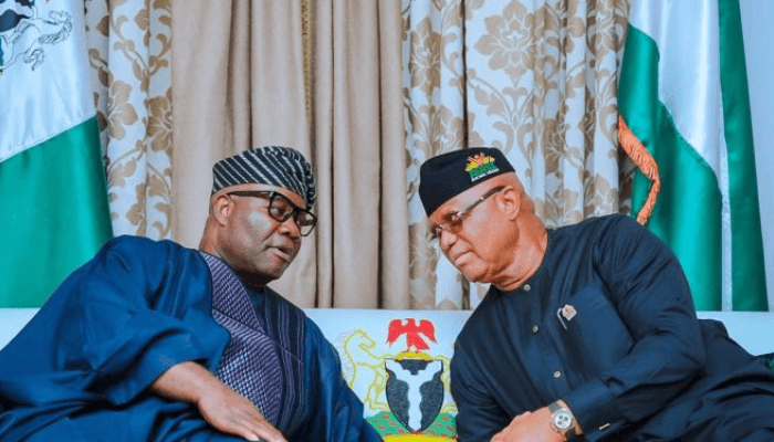 Umo Eno and Godwin Akpabio