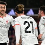 Jota's goal earns Liverpool 1-1 draw at Nottingham Forest