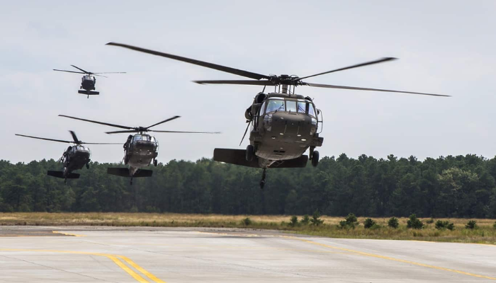 Helicopter landing levy