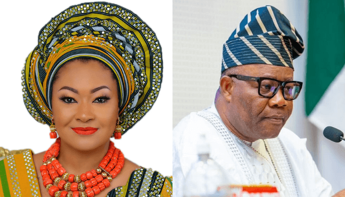 Natasha Akpoti-Uduaghan and Akpabio