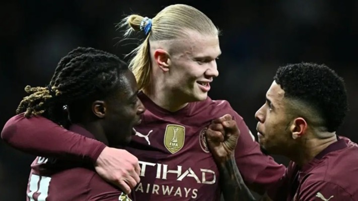 Haaland returns to fire Man City into fourth place