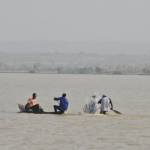Fishing in Doma Dam