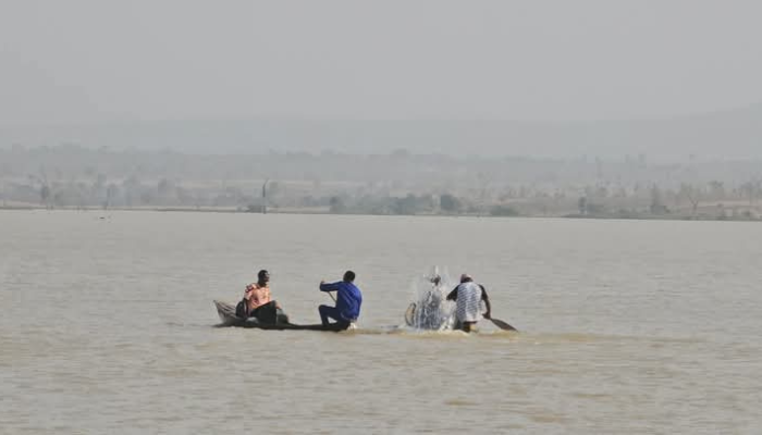 Fishing in Doma Dam