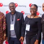 Photo caption: L-R: Mrs. Bolanle Tyson, Head of SME Products, Sterling Bank; Wale Adenuga, Convener of the Program; Kunle Judge and Stephanie Izevbizua during the Young Professionals Lagos event recently.