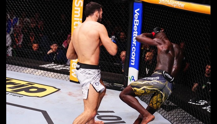 Fans tell Israel Adesanya to retire after brutal knockout to Imavov