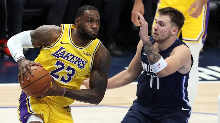 LeBron James excited to team up with Luka Doncic