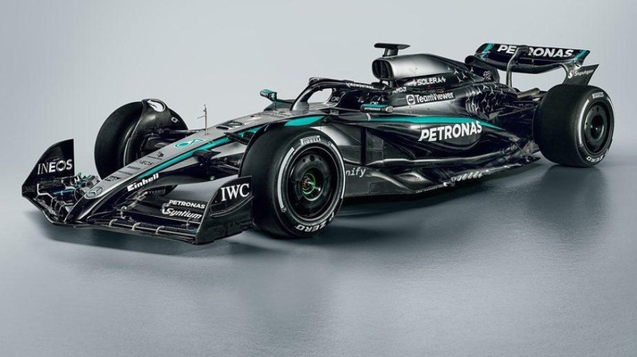 Mercedes unveils 2025 F1 car as post-Hamilton era begins