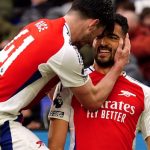 Merino's brace fires Arsenal to vital win at Leicester