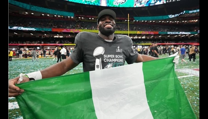 Sanwo-Olu congratulates Nigerian-born Moro Ojomo on Super Bowl victory