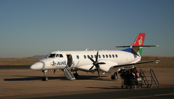 One of the world’s smallest airports, in Africa, operates international flights
