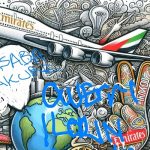 A doodle of Emirates airlines partnership with Air Peace to extend footprint in Nigeria