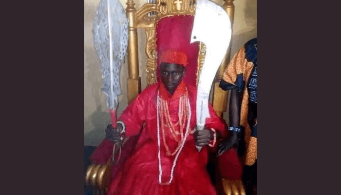 The abducted and rescued traditional ruler