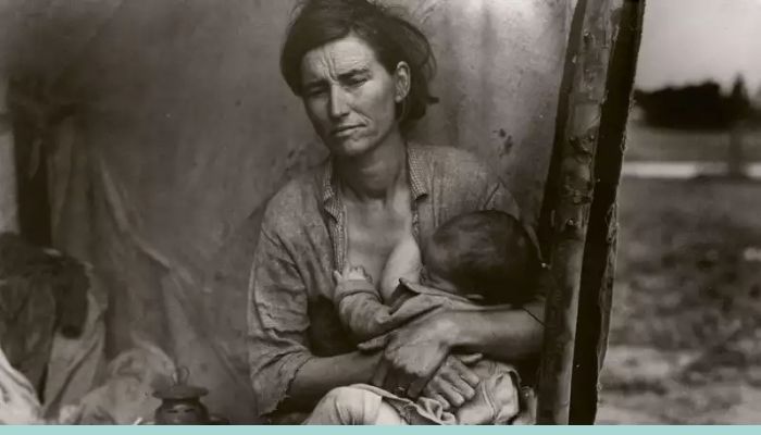 Gelatin silver enlargement print Migrant Mother - 1936 
