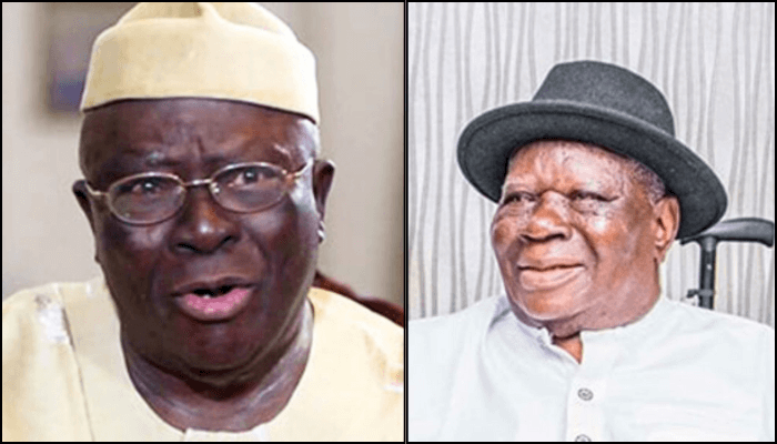 Ayo Adebanjo and Edwin Clark