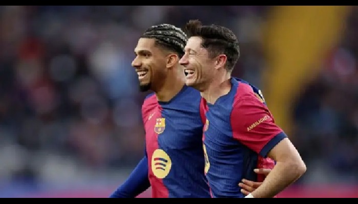 LaLiga: Barcelona go top with 4-0 win over Real Sociedad