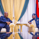 Bola Tinubu and John Mahama
