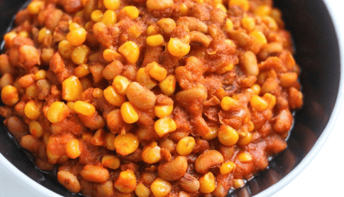 Corn and beans