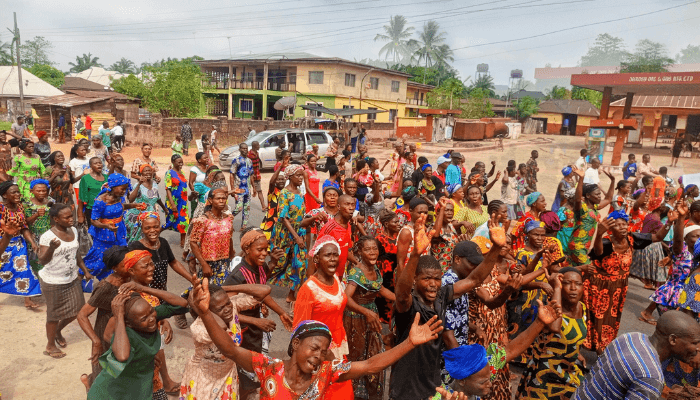 Ebonyi community protests killing