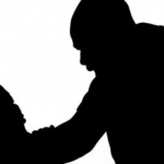 Husband beats wife