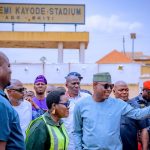 Oyebanji begins 7bn construction of indoor sports hall