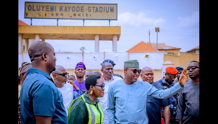 Oyebanji begins 7bn construction of indoor sports hall