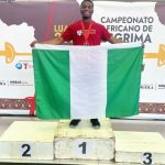 Inkosi Brou wins historic medal for Nigeria at African Junior Fencing championships