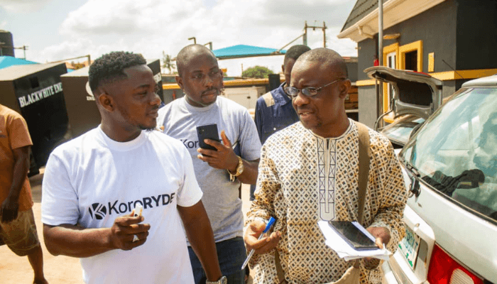 KoroRYDE CNG vehicle inspection