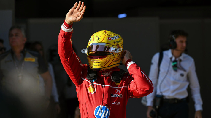 F1: Lewis Hamilton shatters Shanghai record to claim sprint pole for Chinese GP