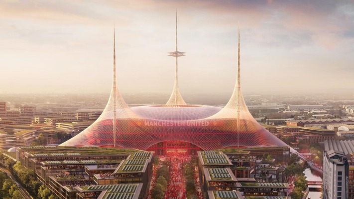 Man United unveil plans for £2bn, 100,000-capacity ‘New Trafford’ stadium