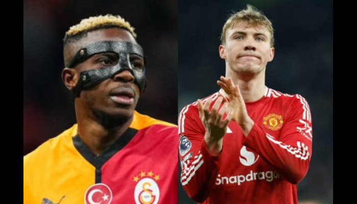 Napoli considering Man United's Rasmus Hojlund swap for Victor Osimhen