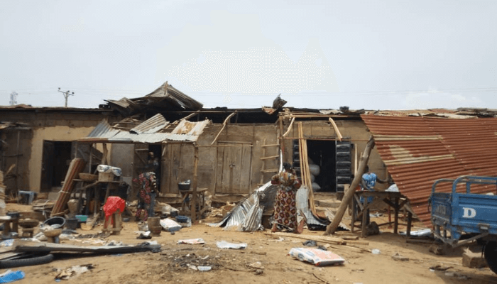 Rainstorm in Kogi state