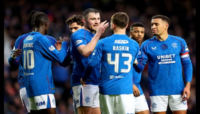 Rangers records fourth successive victory in Scottish Premiership