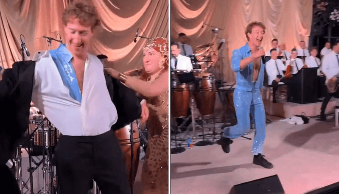 Mark Zuckerberg rocks Benson Boone suit in massive birthday surprise for his Wife