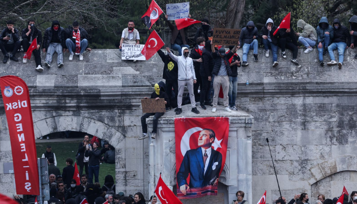 Mass protests erupt in Turkey over arrest of Ekrem Imamoglu