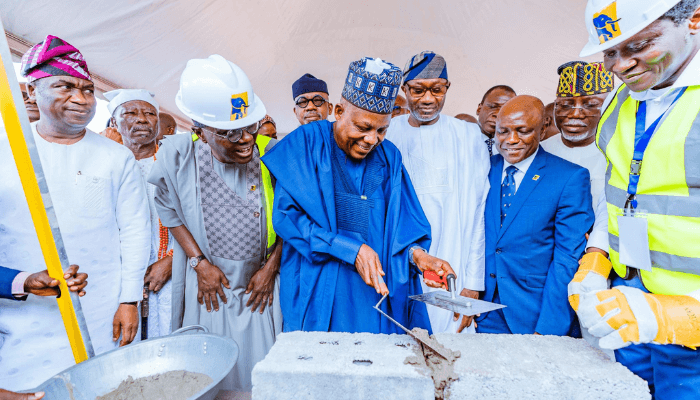 In pictures: Sanwo-olu, Otedola, Dangote, Shettima, attend groundbreaking ceremony of First Bank’s headquarters